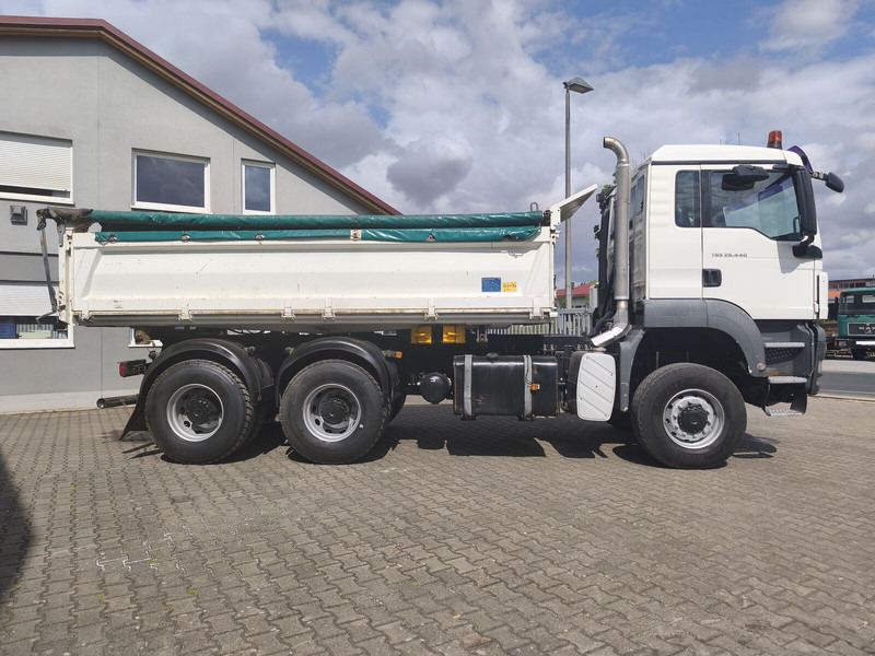 Tipper MAN TGS 26.400 6x6 GL Meiller Dreiseitenkipper Bordmatik Plane Euro: picture 7