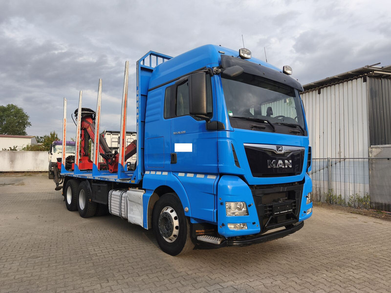 MAN TGX 26.500 Holz-LKW Euro6 6x4 Holztransporter m Palfinger (16) - Timber truck, Crane truck: picture 2 MAN TGX 26.500 Holz-LKW Euro6 6x4 Holztransporter m Palfinger (16) - Timber truck, Crane truck: picture 2