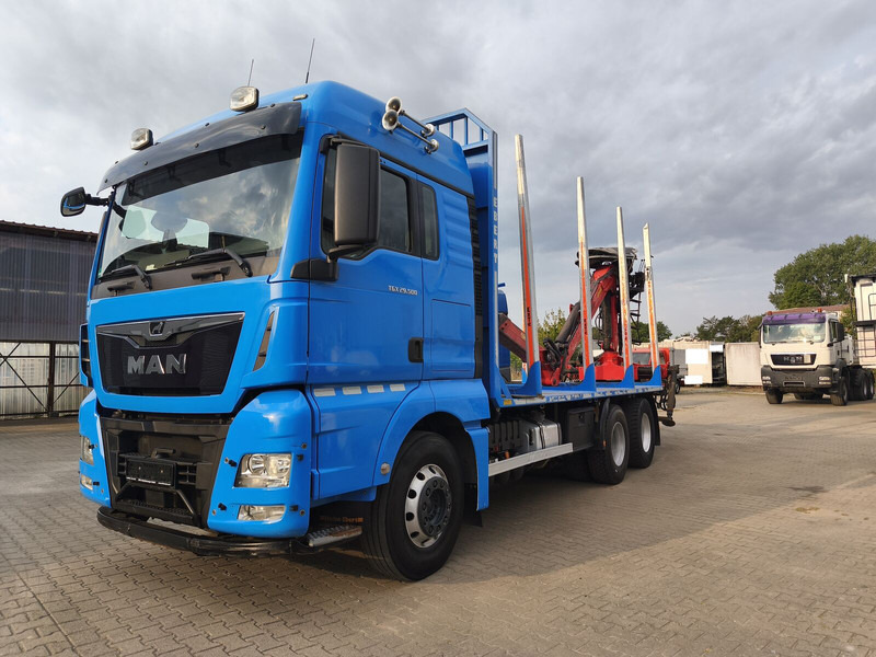 MAN TGX 26.500 Holz-LKW Euro6 6x4 Holztransporter m Palfinger (16) - Timber truck, Crane truck: picture 1 MAN TGX 26.500 Holz-LKW Euro6 6x4 Holztransporter m Palfinger (16) - Timber truck, Crane truck: picture 1