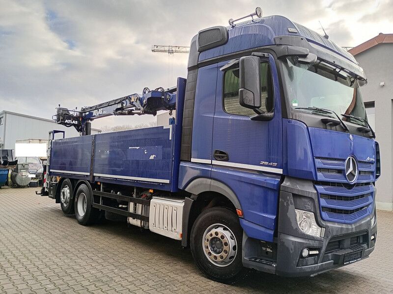Mercedes-Benz 2545 - Dropside/ Flatbed truck, Crane truck: picture 1 Mercedes-Benz 2545 - Dropside/ Flatbed truck, Crane truck: picture 1