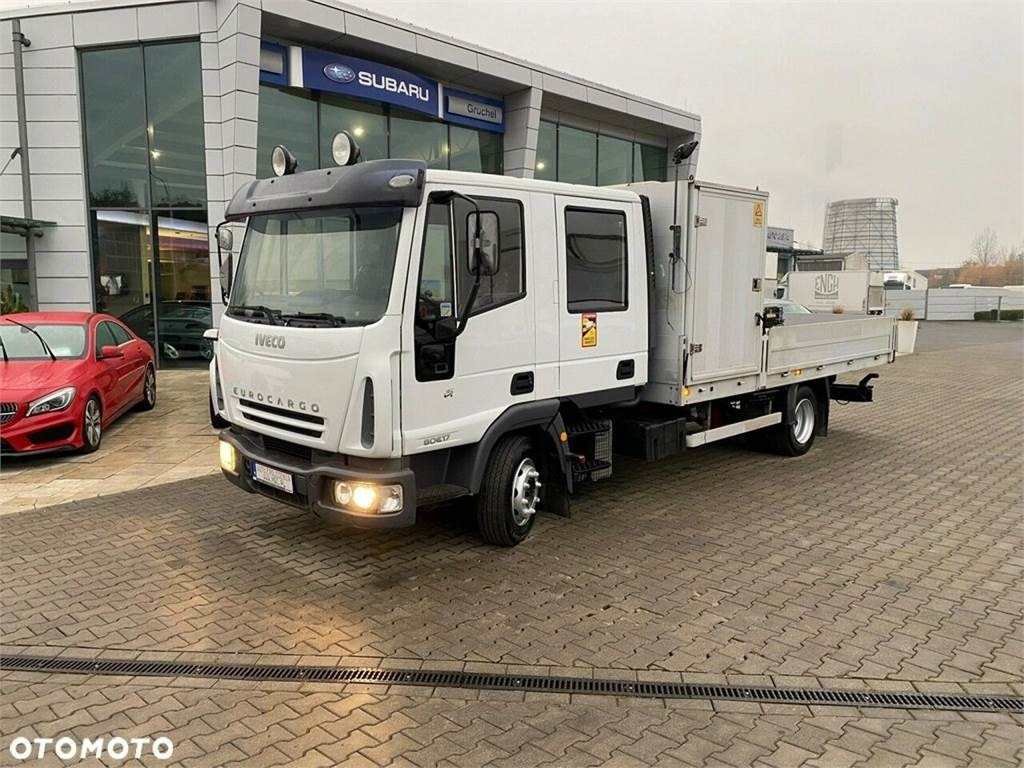 Iveco EuroCargo ML80E17 / HDS HMF / 1 OWNER / DOKA - Dropside/ Flatbed truck: picture 1 Iveco EuroCargo ML80E17 / HDS HMF / 1 OWNER / DOKA - Dropside/ Flatbed truck: picture 1