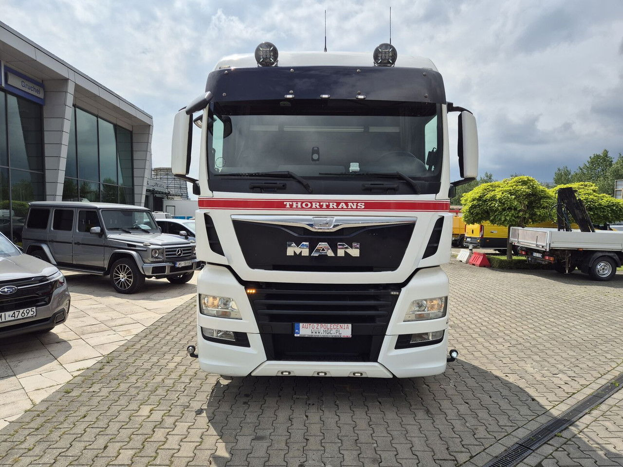 MAN TGX 28 28.420 , 6x2-2 LL / Trailer HFR KM 20 / 1 Owner / E6 /Guaran - Container transporter/ Swap body truck: picture 3 MAN TGX 28 28.420 , 6x2-2 LL / Trailer HFR KM 20 / 1 Owner / E6 /Guaran - Container transporter/ Swap body truck: picture 3