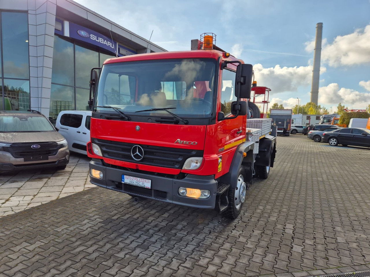 Mercedes-Benz Atego 918 4x4 / 16 M Lift / Serviced - Truck mounted aerial platform: picture 3 Mercedes-Benz Atego 918 4x4 / 16 M Lift / Serviced - Truck mounted aerial platform: picture 3