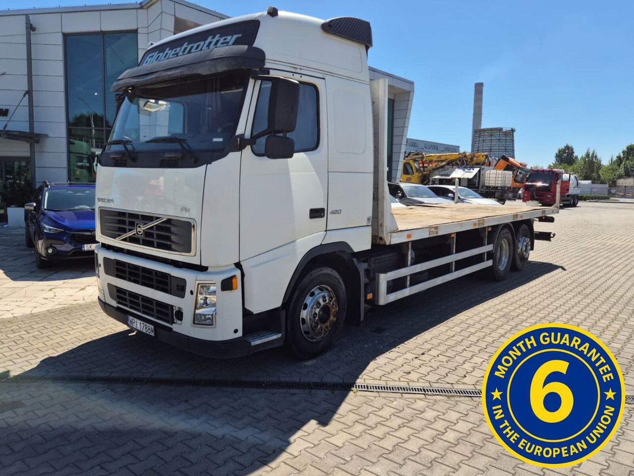 Dropside/ Flatbed truck Volvo FM 420 Platform / Works Great: picture 1