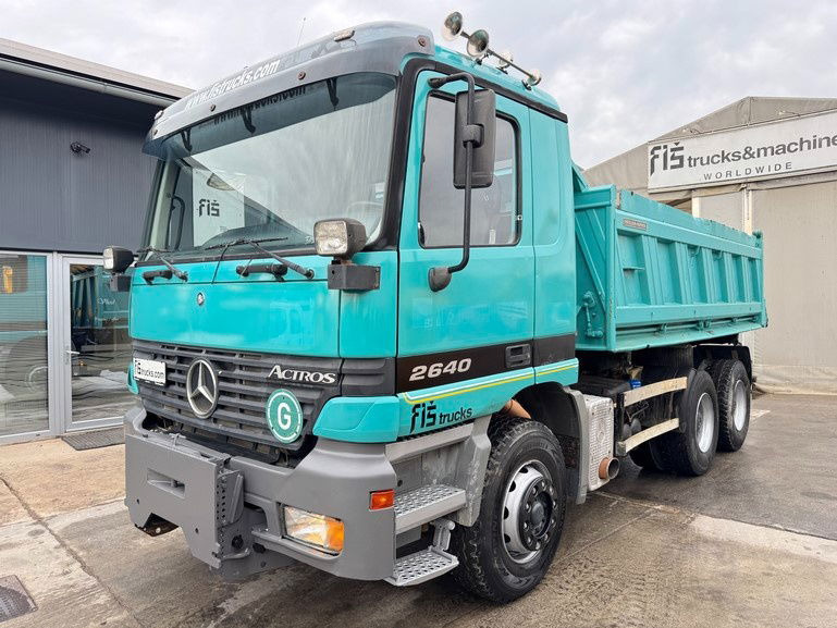 Mercedes-Benz Actros 2640 K 6x4 meiller tipper - motor brake - Tipper: picture 1 Mercedes-Benz Actros 2640 K 6x4 meiller tipper - motor brake - Tipper: picture 1