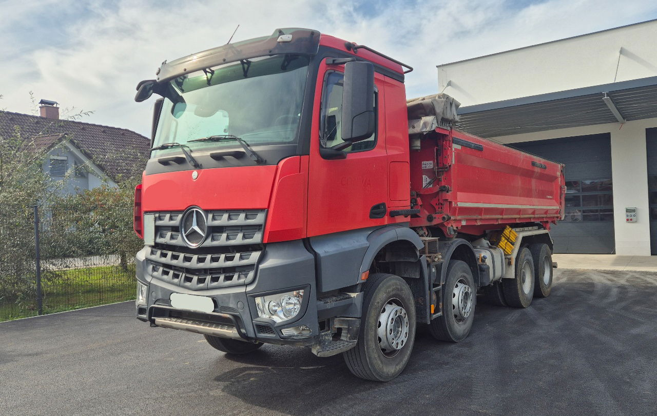 Mercedes-Benz Arocs 3243 8X4 mulda tipper - bordmatic - Tipper: picture 1 Mercedes-Benz Arocs 3243 8X4 mulda tipper - bordmatic - Tipper: picture 1