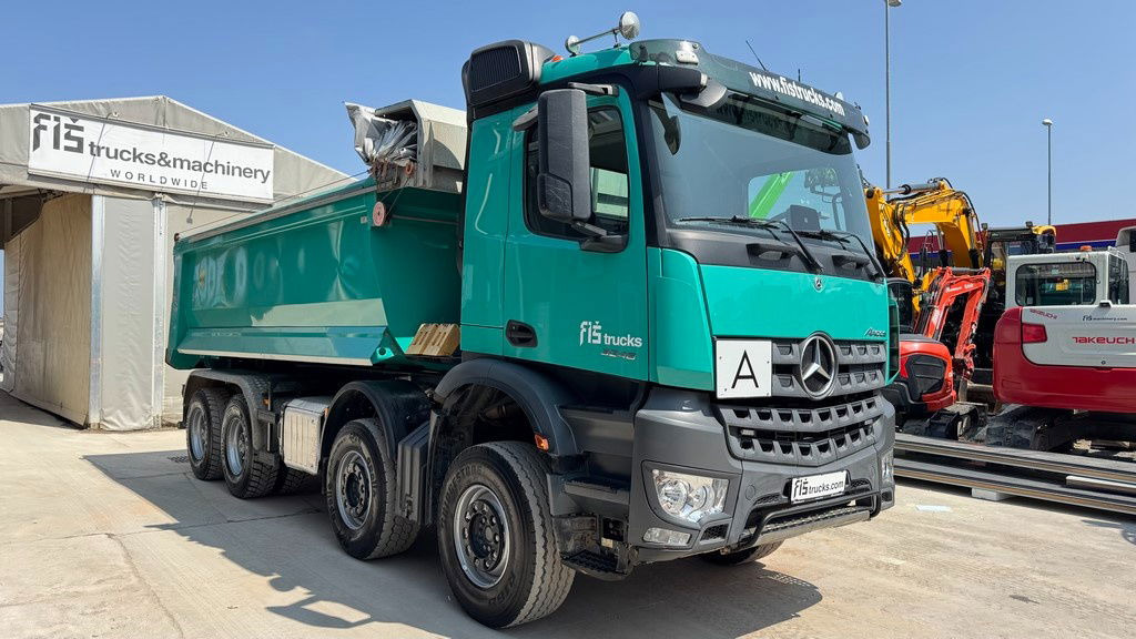 Mercedes-Benz Arocs 3248 8X4 mulda tipper - electric taurpaulin - Tipper: picture 3 Mercedes-Benz Arocs 3248 8X4 mulda tipper - electric taurpaulin - Tipper: picture 3