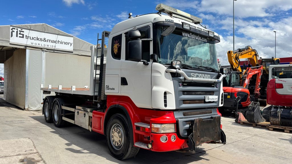 Scania R400 6x4 abroll tipper + plato - Container transporter/ Swap body truck: picture 3 Scania R400 6x4 abroll tipper + plato - Container transporter/ Swap body truck: picture 3