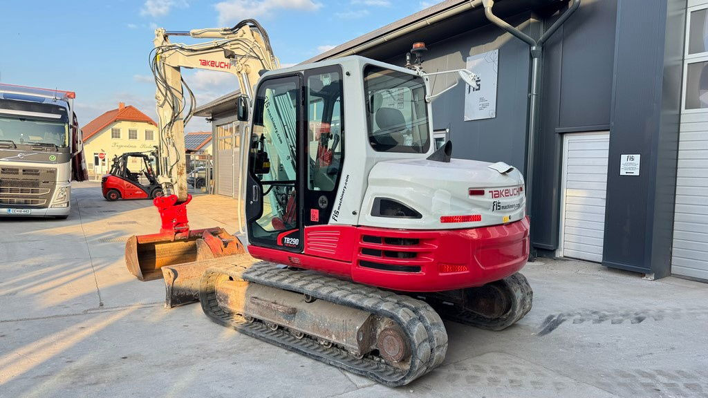Takeuchi TB290 - 2018 Year - 5005 Hours - Powertilt - Mini excavator: picture 3 Takeuchi TB290 - 2018 Year - 5005 Hours - Powertilt - Mini excavator: picture 3