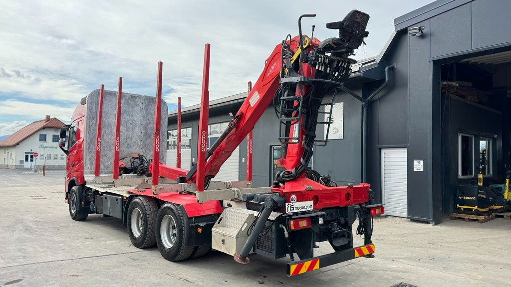Volvo FH 500 6x4 forest truck - Epsilon 110Z - scissors - Container transporter/ Swap body truck: picture 5 Volvo FH 500 6x4 forest truck - Epsilon 110Z - scissors - Container transporter/ Swap body truck: picture 5