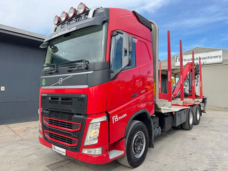Volvo FH 500 6x4 forest truck - Epsilon 110Z - scissors - Container transporter/ Swap body truck: picture 1 Volvo FH 500 6x4 forest truck - Epsilon 110Z - scissors - Container transporter/ Swap body truck: picture 1