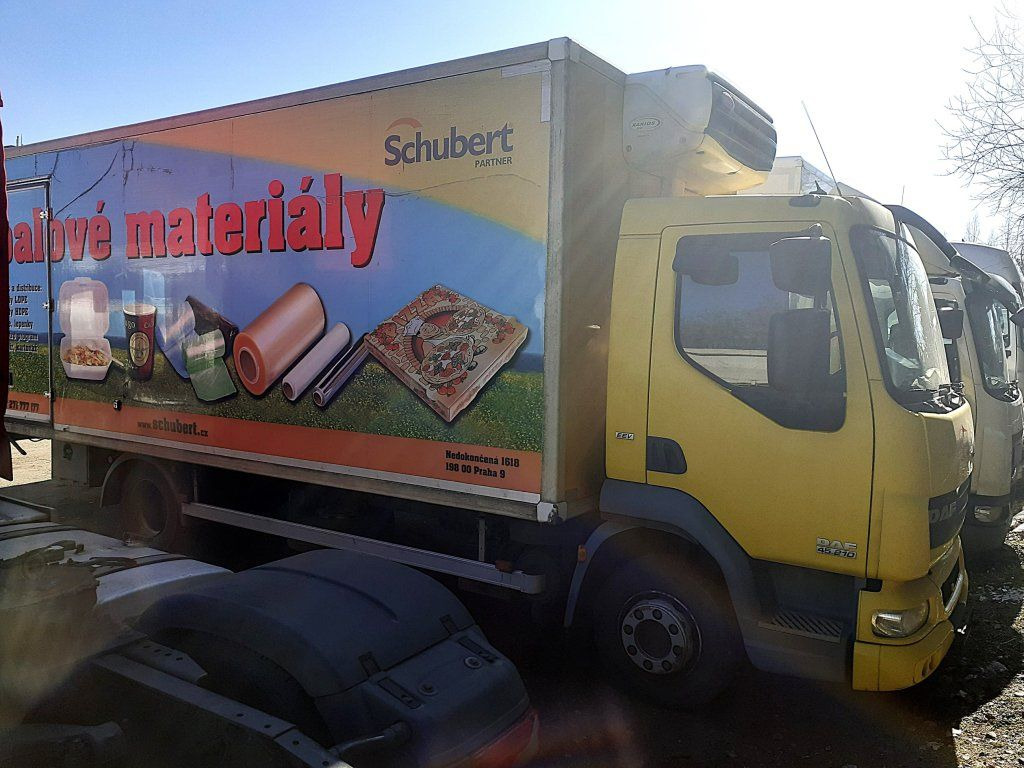 DAF LF45.210 mit Carrier Motorschaden engineproblem - Refrigerator truck: picture 1 DAF LF45.210 mit Carrier Motorschaden engineproblem - Refrigerator truck: picture 1