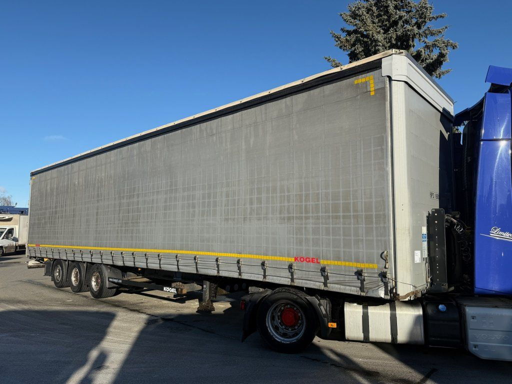 Curtainsider semi-trailer Kögel S24-1 MEGA/lowdeck: picture 1