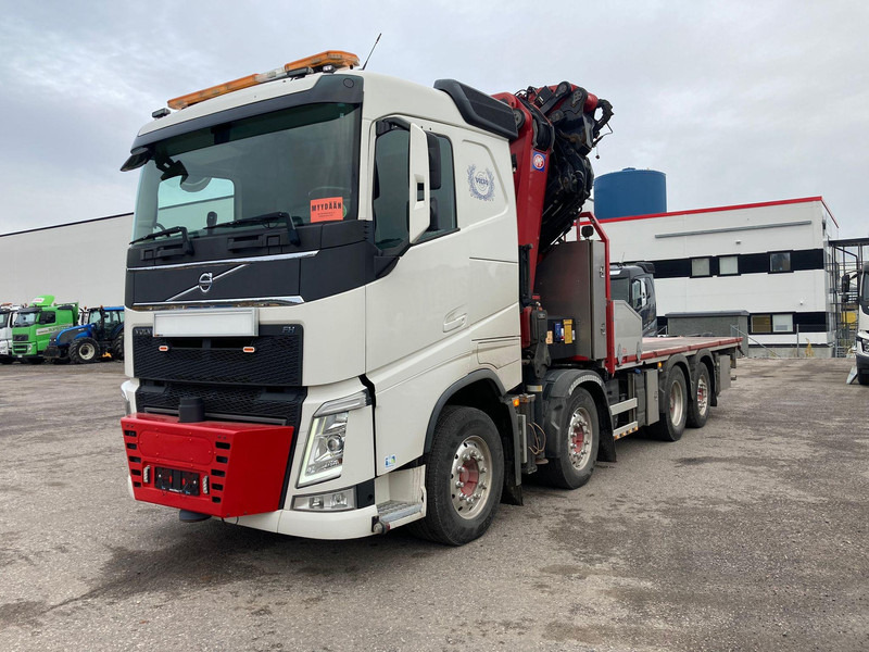 Volvo FH 540 / HMF 8520 K6 - Dropside/ Flatbed truck, Crane truck: picture 1 Volvo FH 540 / HMF 8520 K6 - Dropside/ Flatbed truck, Crane truck: picture 1