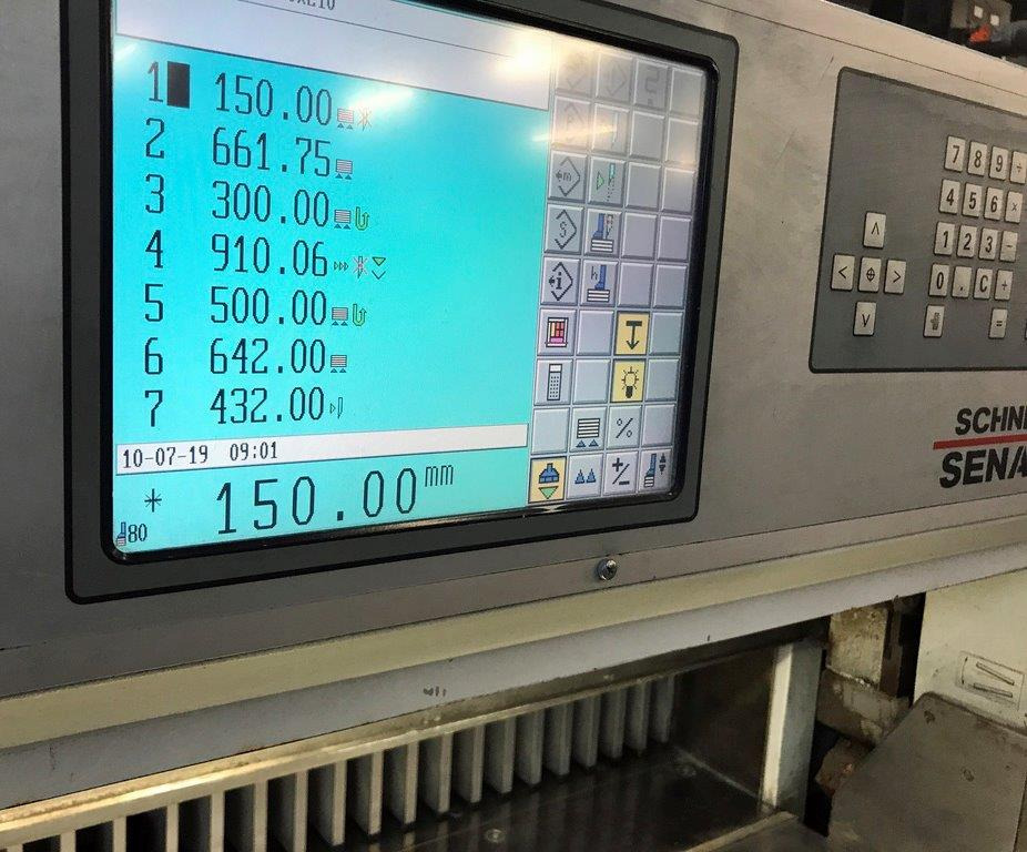 SCHNEIDER SENATOR 115 H Model TC High-speed cutter - Paper cutting machine: picture 3 SCHNEIDER SENATOR 115 H Model TC High-speed cutter - Paper cutting machine: picture 3