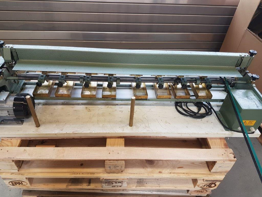 Binding machine Special machine two-roll gluing machine Sumbel Herold 1200 with belt transport: picture 8