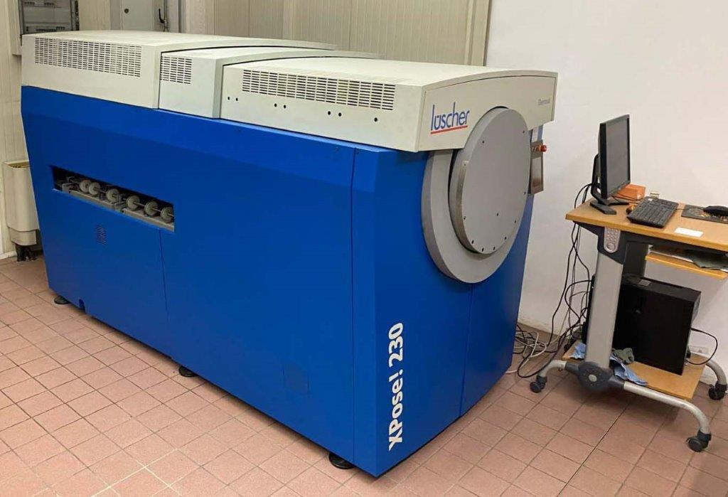 Eight up indrum thermal CtP-system Lüscher Xpose 230 TH with Tiff Spooler - Printing machinery: picture 2 Eight up indrum thermal CtP-system Lüscher Xpose 230 TH with Tiff Spooler - Printing machinery: picture 2