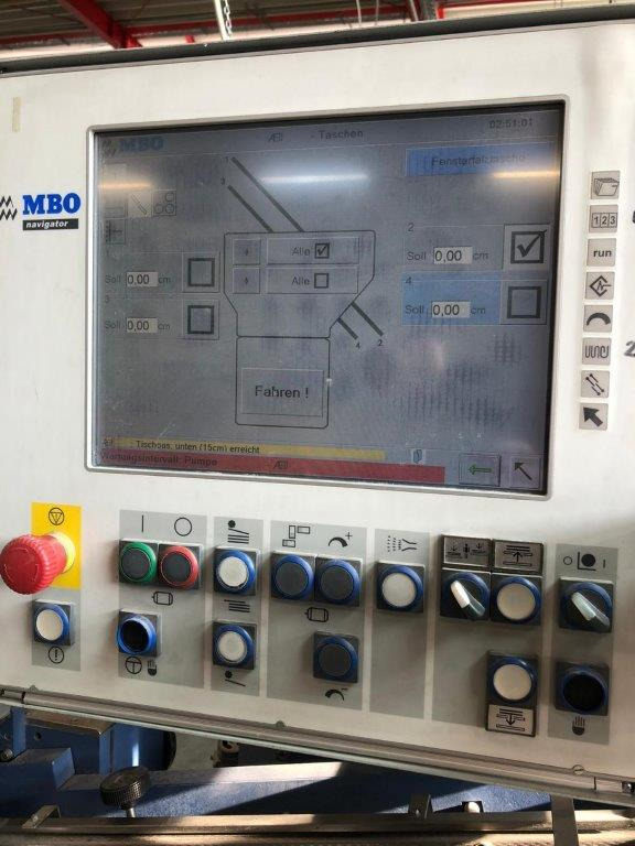Semi-automatic adjustable combination folding machine MBO K 800.1-SKTL-4-FP from Bj. 2003 - Folding machine: picture 5 Semi-automatic adjustable combination folding machine MBO K 800.1-SKTL-4-FP from Bj. 2003 - Folding machine: picture 5