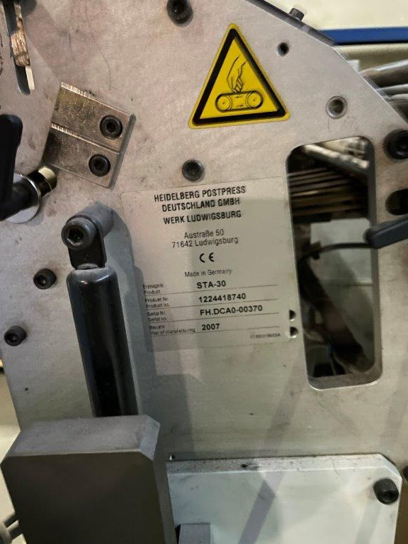 Small sized mobile stack delivery Heidelberg Stahlfolder STA 30 F - Folding machine: picture 2 Small sized mobile stack delivery Heidelberg Stahlfolder STA 30 F - Folding machine: picture 2