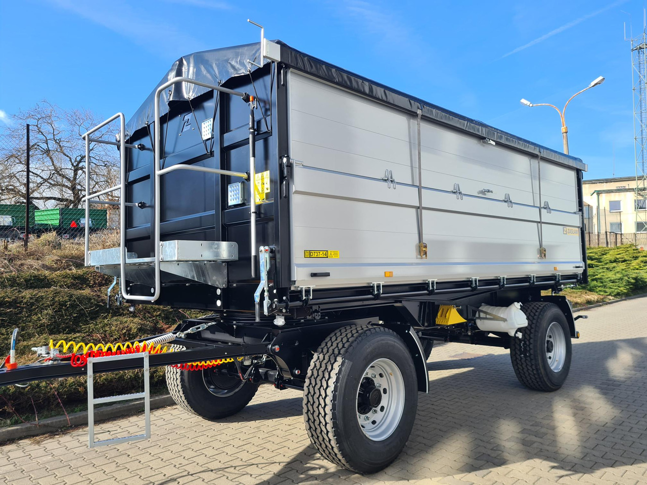 Zaslaw D737-14XL, 18T, 21m3 - Farm tipping trailer/ Dumper: picture 1 Zaslaw D737-14XL, 18T, 21m3 - Farm tipping trailer/ Dumper: picture 1