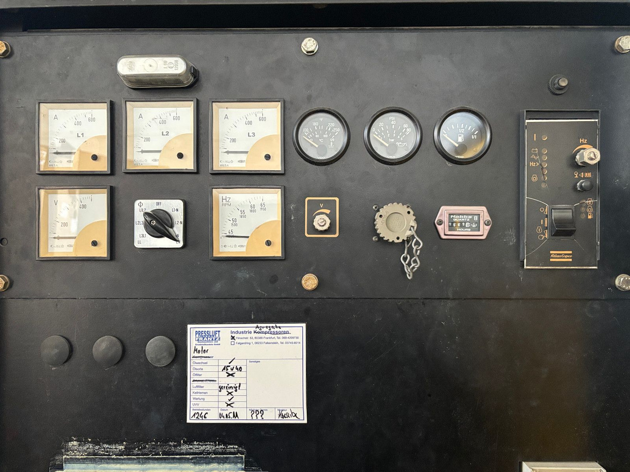 Atlas Copco QAS 278 Stromaggregat - Generator set: picture 4 Atlas Copco QAS 278 Stromaggregat - Generator set: picture 4