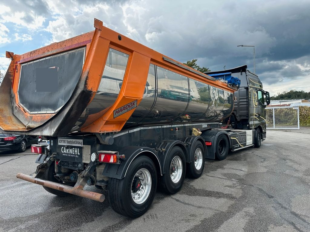 Carnehl Thermo Stahlrundmulde/Luft/ Alufelgen - Tipper semi-trailer: picture 4 Carnehl Thermo Stahlrundmulde/Luft/ Alufelgen - Tipper semi-trailer: picture 4