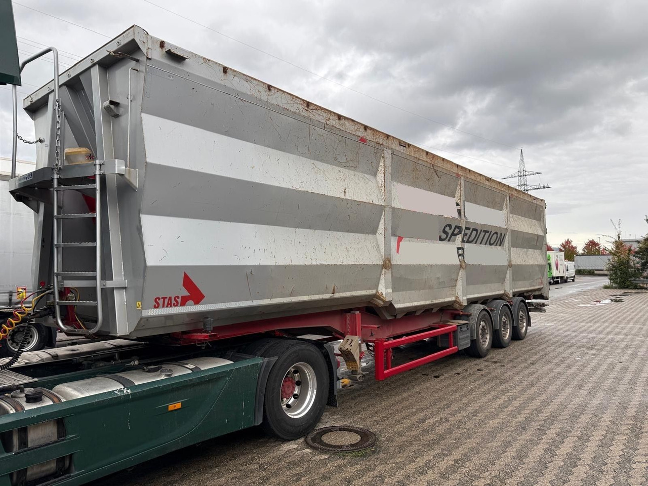 Lück SKF35 86m³/Alufelgen/SAF/Scheibe/Lift - Tipper semi-trailer: picture 1 Lück SKF35 86m³/Alufelgen/SAF/Scheibe/Lift - Tipper semi-trailer: picture 1