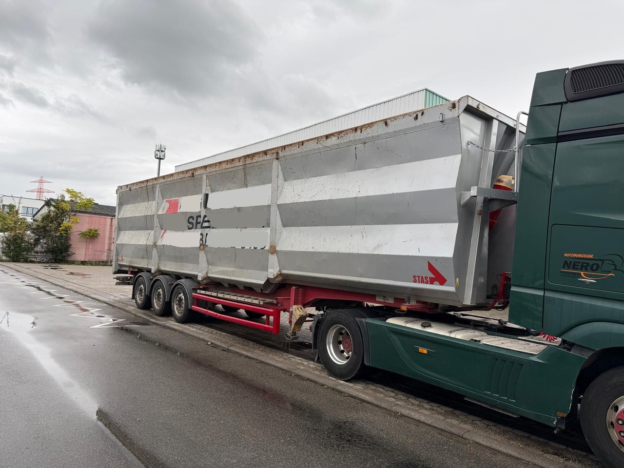 Lück SKF35 86m³/Alufelgen/SAF/Scheibe/Lift - Tipper semi-trailer: picture 2 Lück SKF35 86m³/Alufelgen/SAF/Scheibe/Lift - Tipper semi-trailer: picture 2