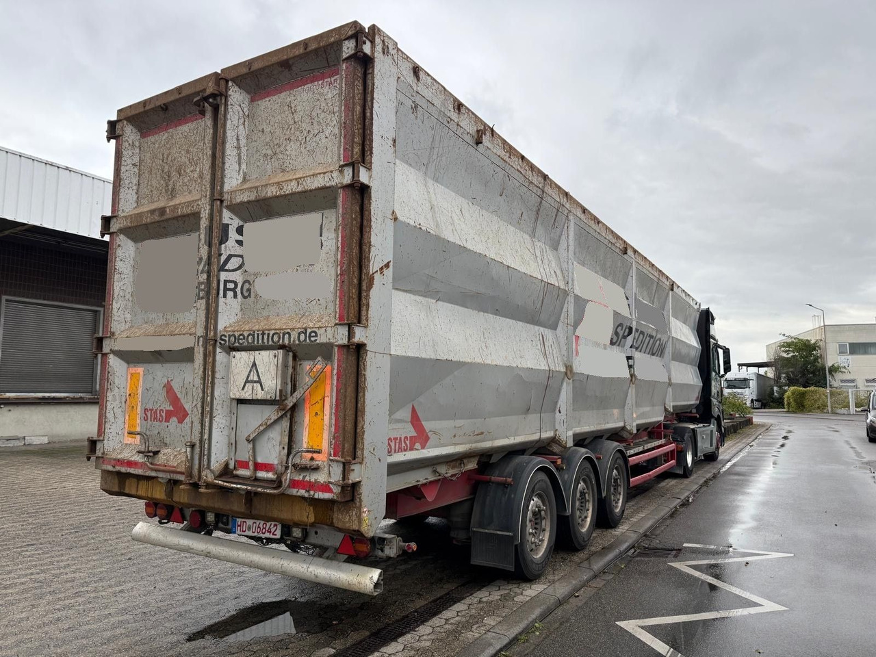 Lück SKF35 86m³/Alufelgen/SAF/Scheibe/Lift - Tipper semi-trailer: picture 4 Lück SKF35 86m³/Alufelgen/SAF/Scheibe/Lift - Tipper semi-trailer: picture 4