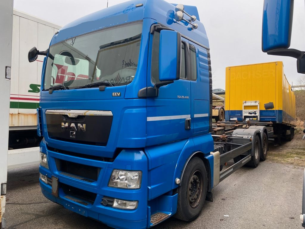 Container transporter/ Swap body truck MAN TGX 26.440 EEV /Retarder/Lift/StandHei/2 Stück: picture 6