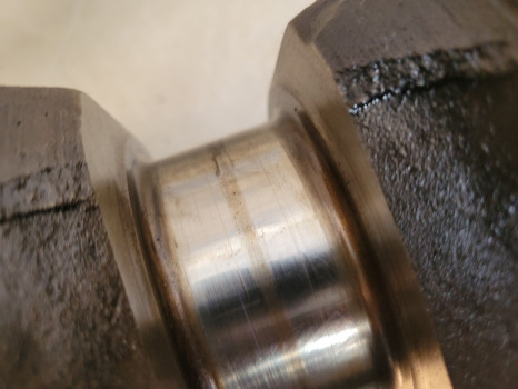 Engine and parts John Deere 6600, 3350, 3650, 6506 Engine Crankshaft Re502190, R126982, R108658: picture 8
