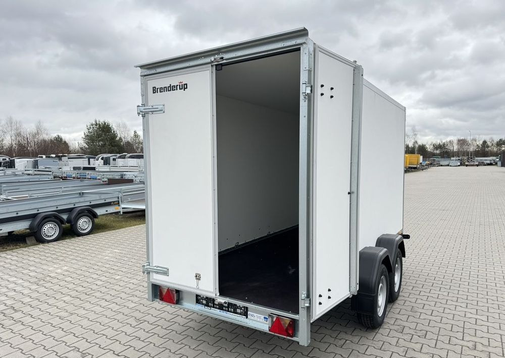 New Closed box trailer BRENDERUP Cargo 7350 TBD drzwi 350x155x185 cm: picture 20