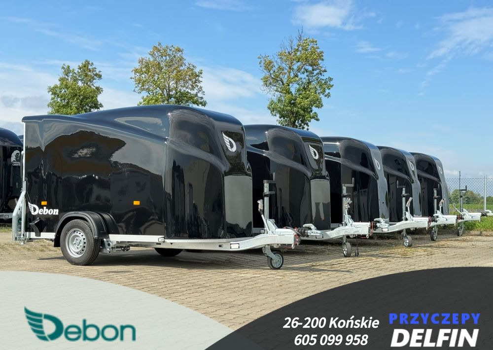 DEBON Cargo 1300 + drzwi boczne | 300 x 150 x 170 cm / 750 - 1300 kg DMC - Closed box trailer: picture 4 DEBON Cargo 1300 + drzwi boczne | 300 x 150 x 170 cm / 750 - 1300 kg DMC - Closed box trailer: picture 4