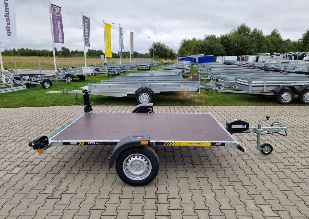 LORRIES PT75-2617 - 255 x 170 cm / 750 kg opuszczana platforma pod quady Can-Am, CF-Moto, Polaris, Spyder - Motorcycle trailer: picture 3 LORRIES PT75-2617 - 255 x 170 cm / 750 kg opuszczana platforma pod quady Can-Am, CF-Moto, Polaris, Spyder - Motorcycle trailer: picture 3