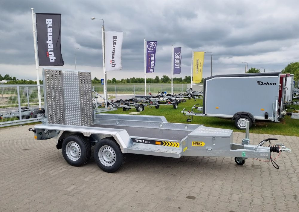 LORRIES TPM27 | 303x160 cm 2,7T koparka, bobcat - Plant trailer: picture 3 LORRIES TPM27 | 303x160 cm 2,7T koparka, bobcat - Plant trailer: picture 3