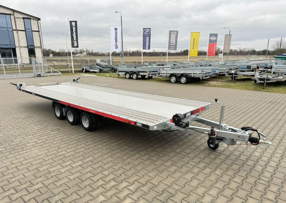 Lorries Lorries PLI35-6021 - laweta trzyosiowa uchylna lampy LED pompa hydrauliczna wypełnienie podłogi ALU - Autotransporter trailer: picture 2 Lorries Lorries PLI35-6021 - laweta trzyosiowa uchylna lampy LED pompa hydrauliczna wypełnienie podłogi ALU - Autotransporter trailer: picture 2