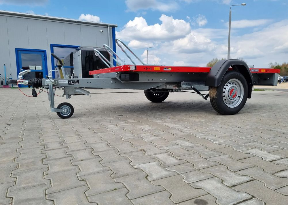 New Motorcycle trailer STEMA STM 02 10-25-15.1 red | 251x153 cm 3 motocykle | DMC 1000kg: picture 14