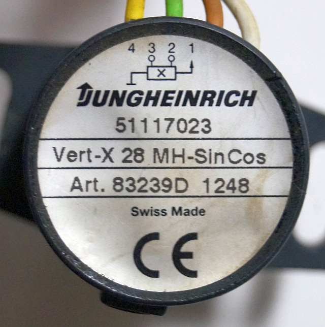 Jungheinrich 51117023 | Sinus Cosinus sensor steering - Sensor for Material handling equipment: picture 4 Jungheinrich 51117023 | Sinus Cosinus sensor steering - Sensor for Material handling equipment: picture 4