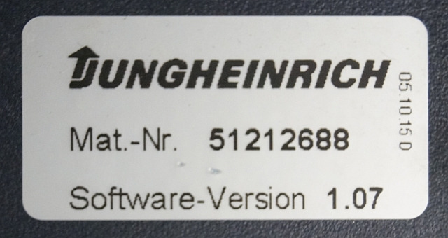 Jungheinrich 51159321 | Rij/hef regeling drive/lifting controller AS4814Ik Index - ECU for Material handling equipment: picture 5 Jungheinrich 51159321 | Rij/hef regeling drive/lifting controller AS4814Ik Index - ECU for Material handling equipment: picture 5