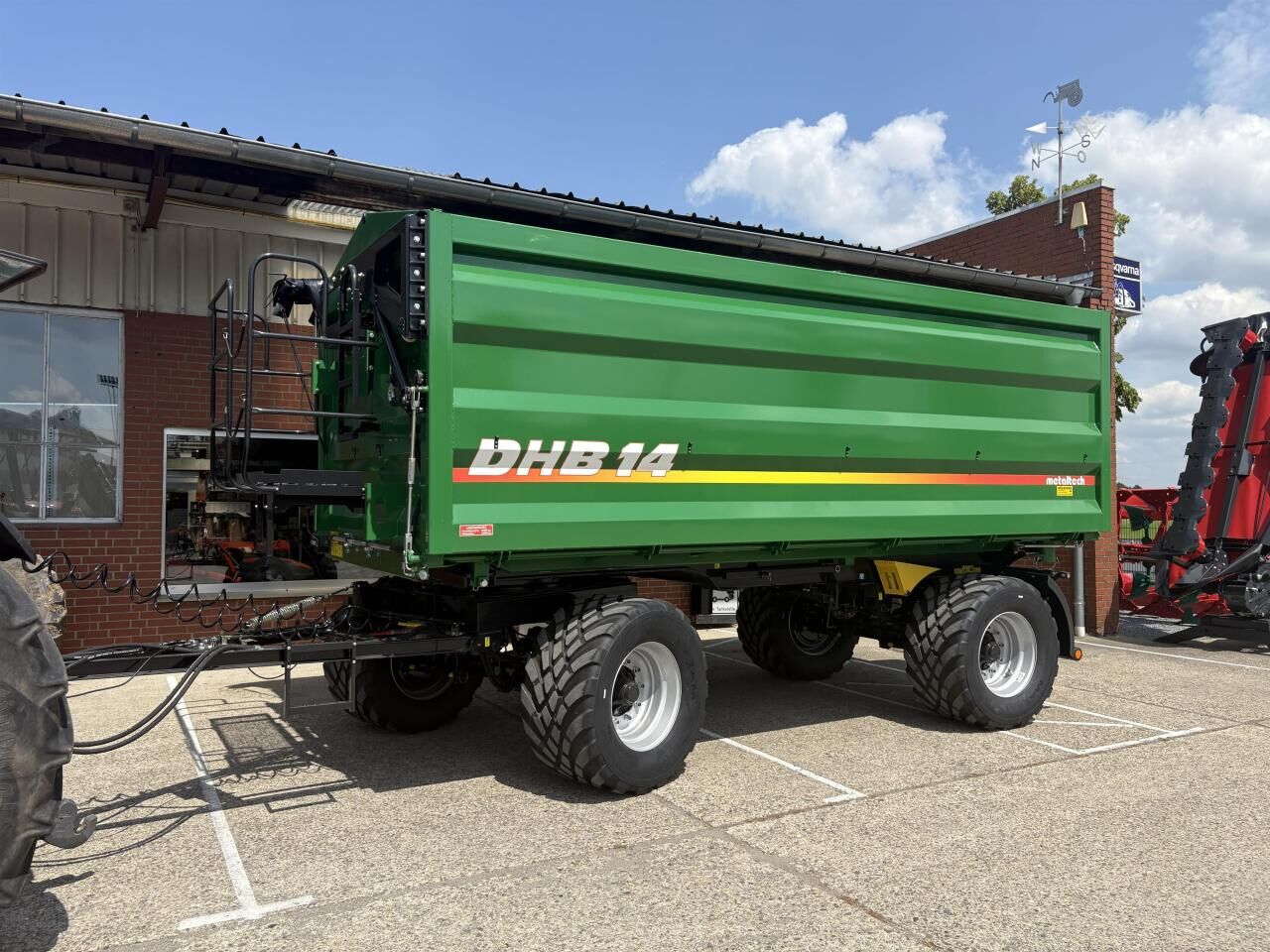 Metal-Fach DHB 14 - Tipper trailer: picture 1 Metal-Fach DHB 14 - Tipper trailer: picture 1
