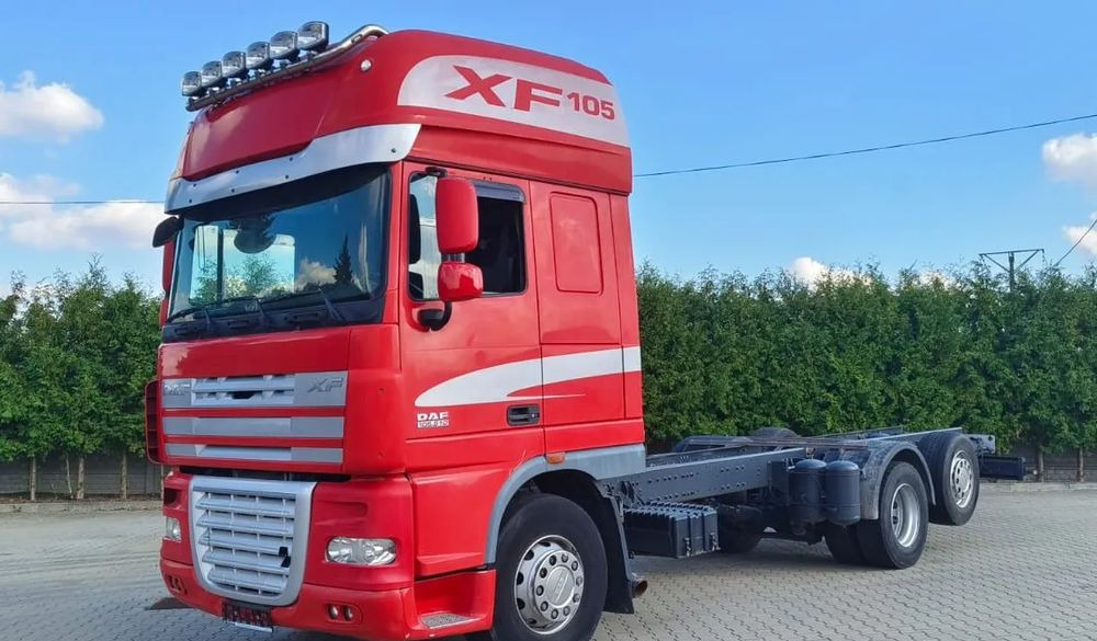 DAF XF510 pod zabudowę – 6x2/ skrętna podnoszona oś/ retarder - Cab chassis truck: picture 1 DAF XF510 pod zabudowę – 6x2/ skrętna podnoszona oś/ retarder - Cab chassis truck: picture 1