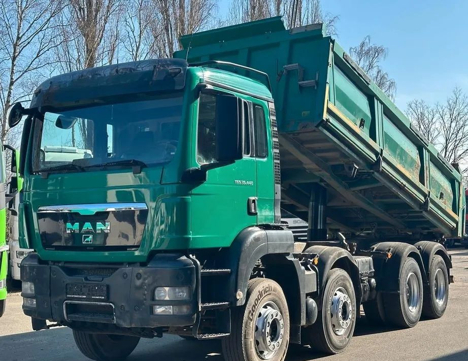 MAN TGS 35.440 8x4 | Wywrotka trójstronna | Meiller | Bordmatik | Retarder | Euro 5 | - Tipper: picture 1 MAN TGS 35.440 8x4 | Wywrotka trójstronna | Meiller | Bordmatik | Retarder | Euro 5 | - Tipper: picture 1