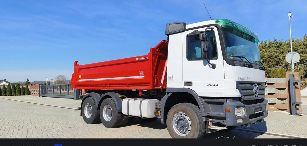 Mercedes-Benz Mercedes-Benz Actros 2644 K/ 6x4 / Meiller Retarder /Wywrotka/Euro 3 - Tipper: picture 2 Mercedes-Benz Mercedes-Benz Actros 2644 K/ 6x4 / Meiller Retarder /Wywrotka/Euro 3 - Tipper: picture 2