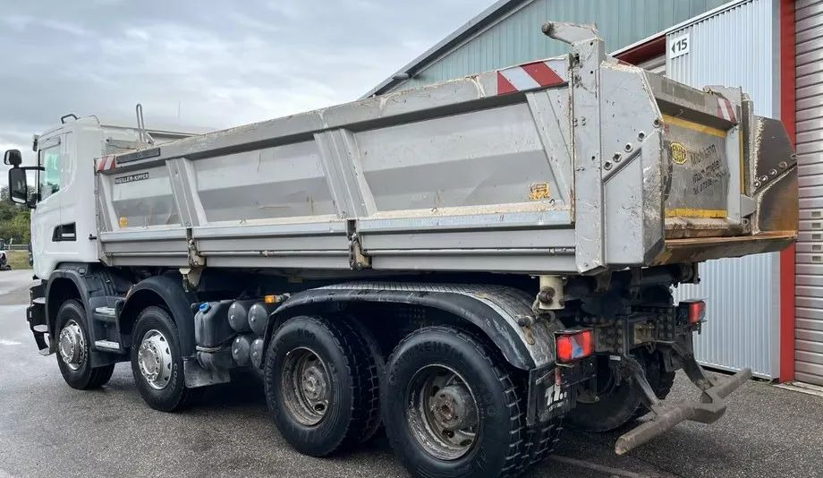 Tipper Scania G 450 8x4 | Meiller Bordmatik Wywrotka trójstronna  | Retarder | 298.000 km!!!! | Euro 6 |1 właściciel: picture 7