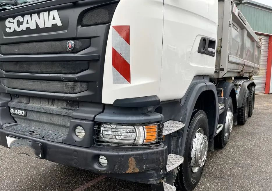 Tipper Scania G 450 8x4 | Meiller Bordmatik Wywrotka trójstronna  | Retarder | 298.000 km!!!! | Euro 6 |1 właściciel: picture 6