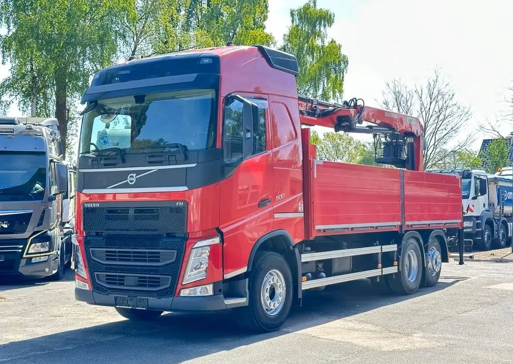 Volvo FH460 6x2 oś podnoszona  – HDS Palfinger PK18.001L SLD3 / Euro 6C /  147 000 km! - Dropside/ Flatbed truck, Crane truck: picture 1 Volvo FH460 6x2 oś podnoszona  – HDS Palfinger PK18.001L SLD3 / Euro 6C /  147 000 km! - Dropside/ Flatbed truck, Crane truck: picture 1