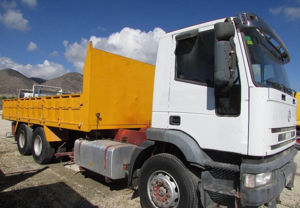 Dropside/ Flatbed truck IVECO 260 E31 6X2 CAJA FIJA: picture 7