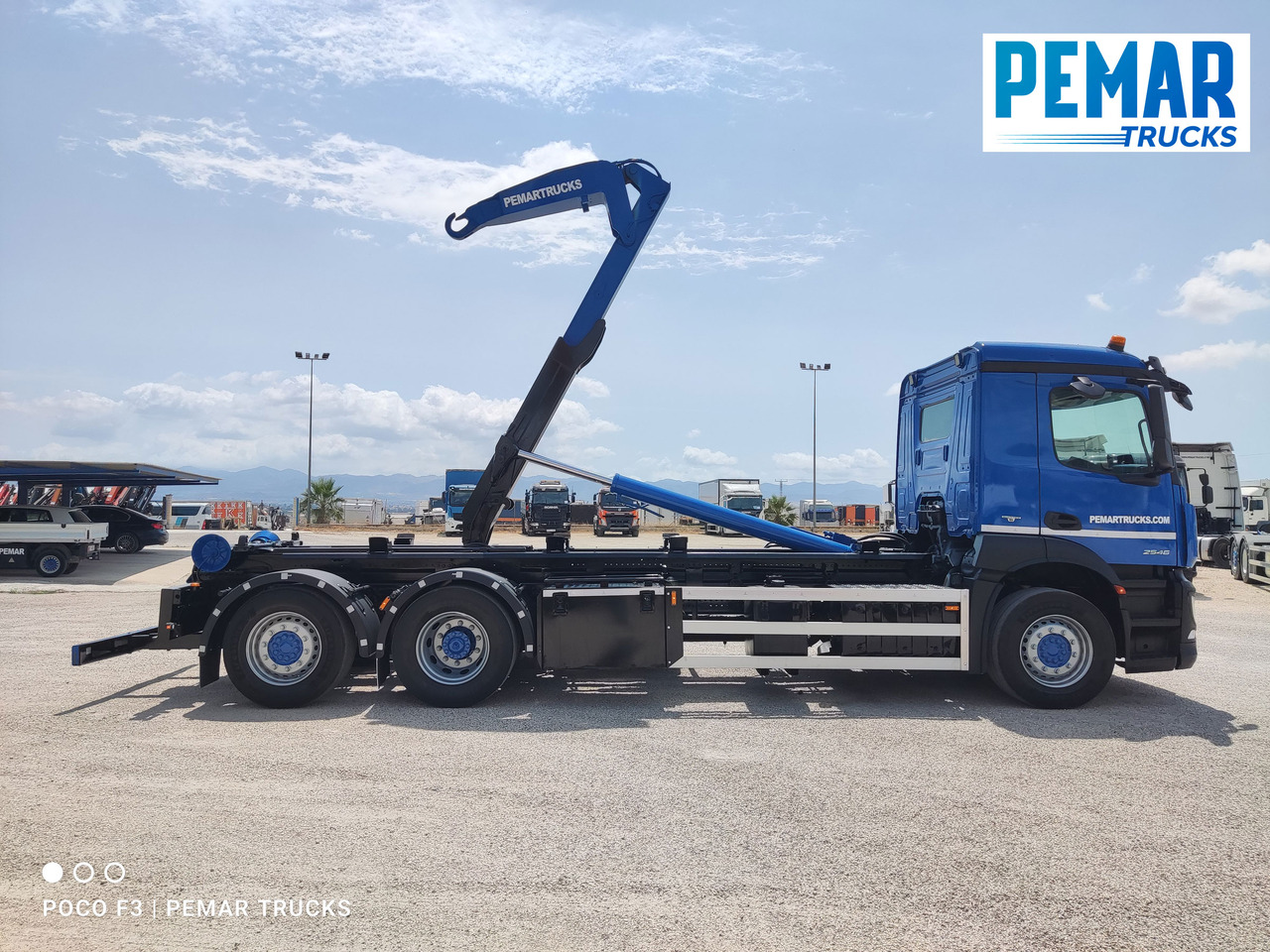 Container transporter/ Swap body truck MERCEDES-BENZ ANTOS 2546 6X2 MULTILIFT: picture 18