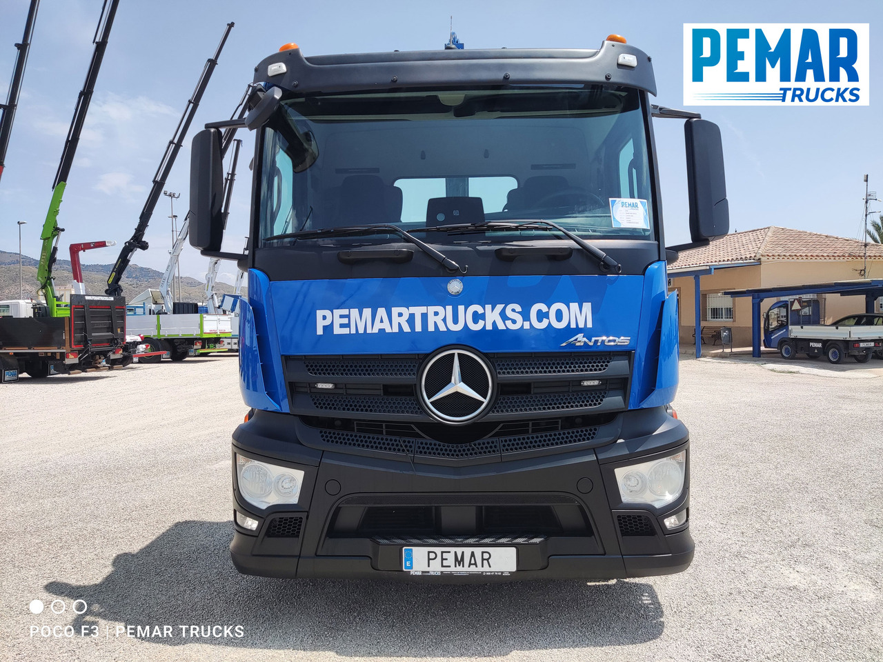 Container transporter/ Swap body truck MERCEDES-BENZ ANTOS 2546 6X2 MULTILIFT: picture 16