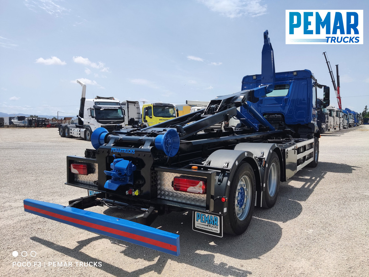Container transporter/ Swap body truck MERCEDES-BENZ ANTOS 2546 6X2 MULTILIFT: picture 14